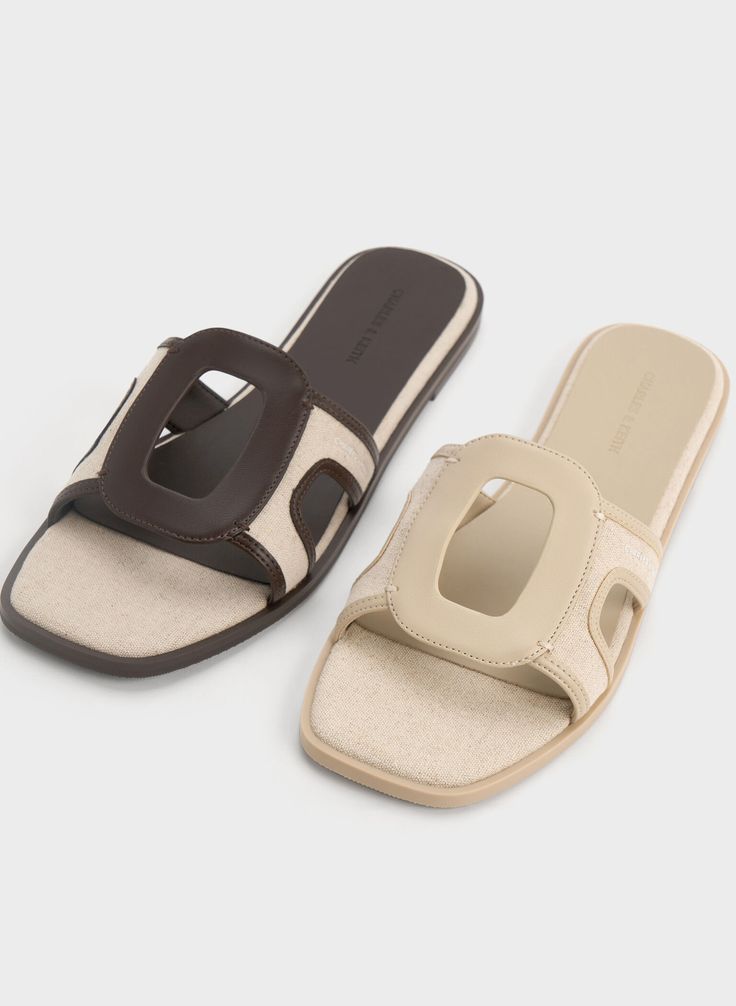 Chic Cutout Sandals – Breathe Easy with Stylish Comfort