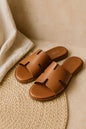 Minimal Muse: Soft Neutral Cut-Out Slides for Effortless Style