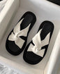 Mango Twist Chunky Sliders – Light Beige Elegance & Everyday Comfort