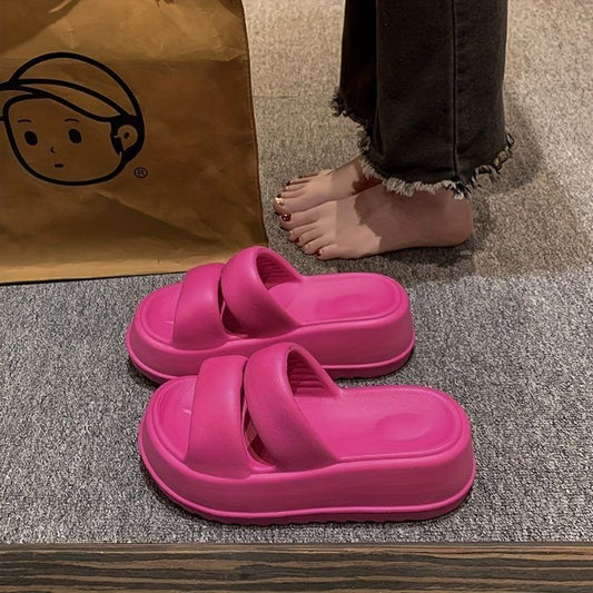 Elegant Heeled Slippers